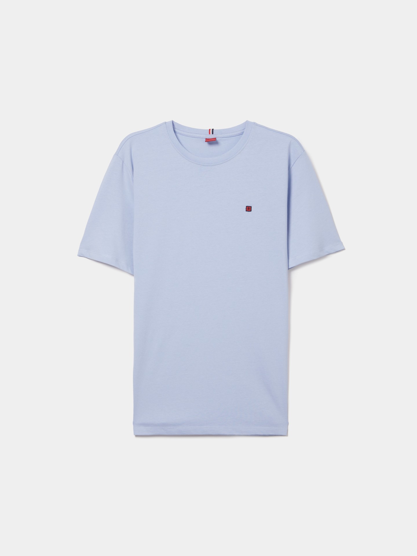 T-shirt básica de algodão