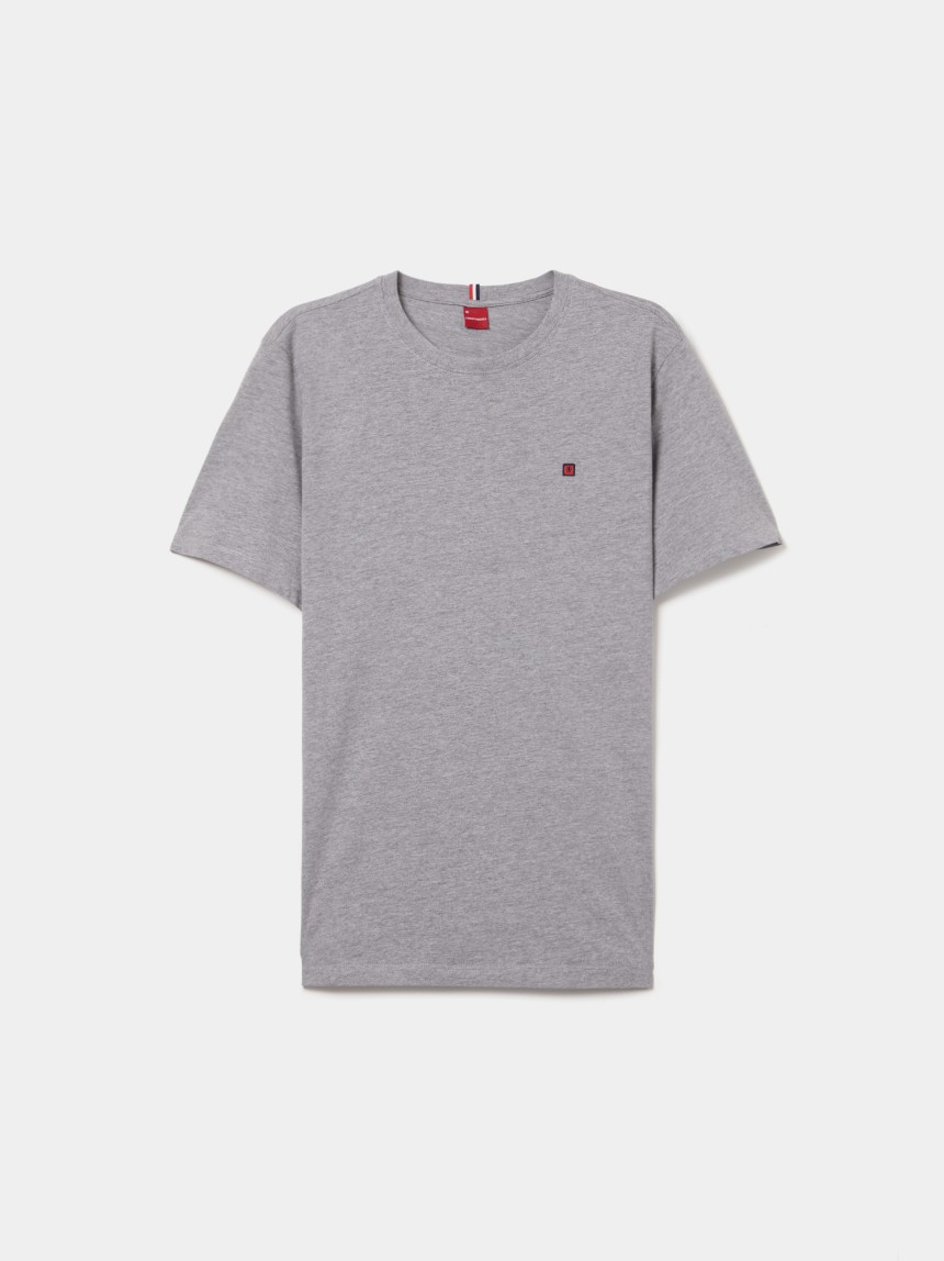 T-shirt b�sica de algod�o