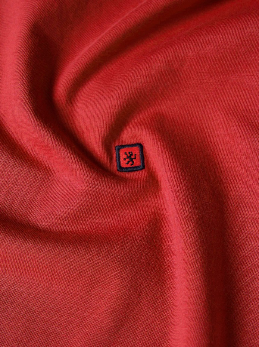 T-shirt básica de algodão