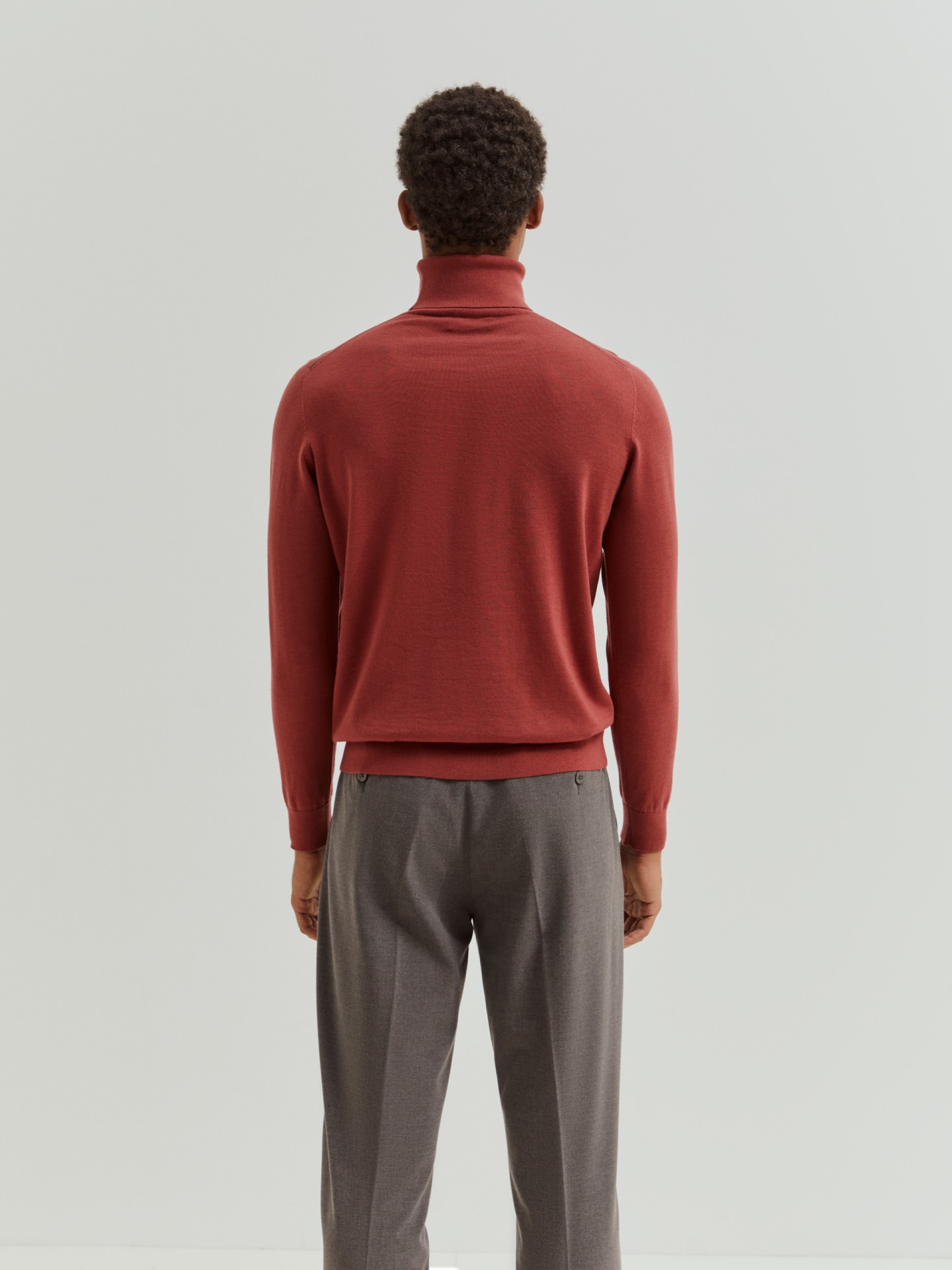 Camisola de gola alta