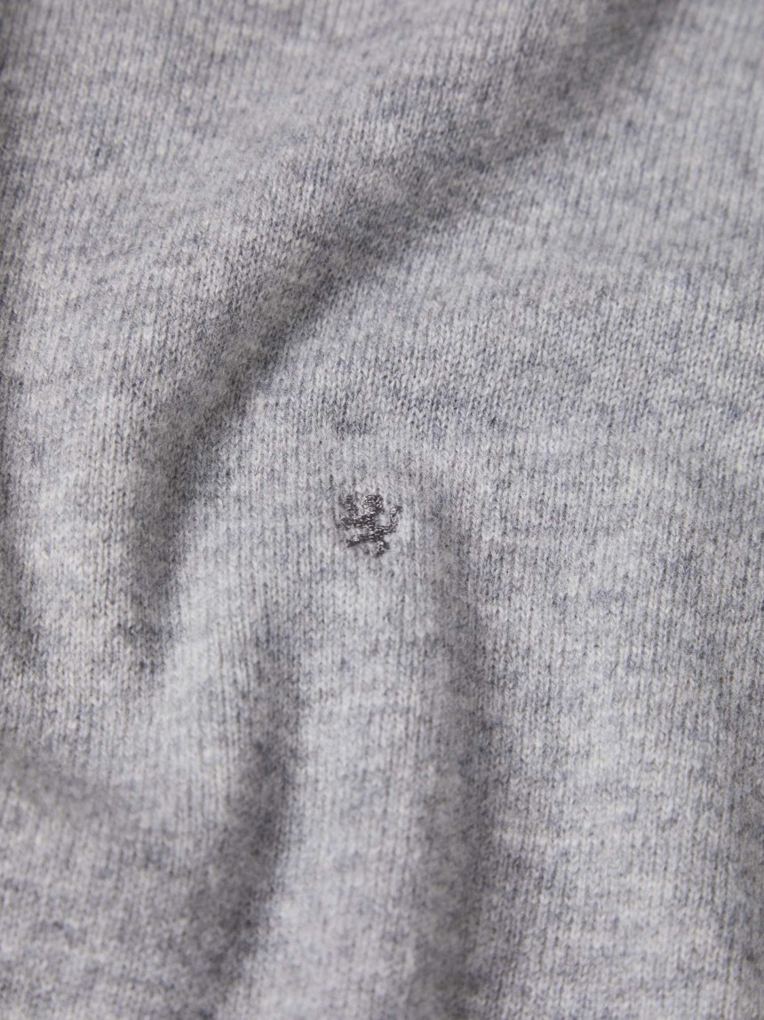 Camisola em l� e caxemira