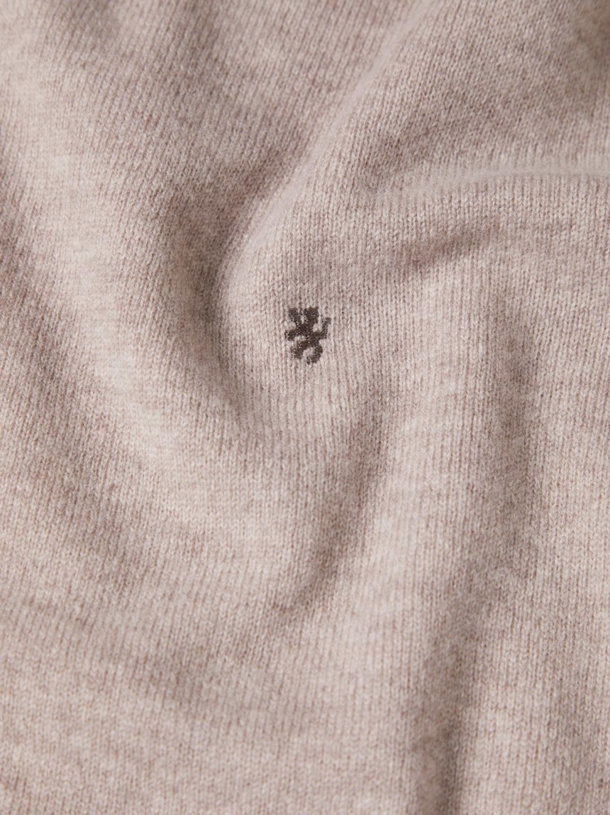 Camisola em l� e caxemira