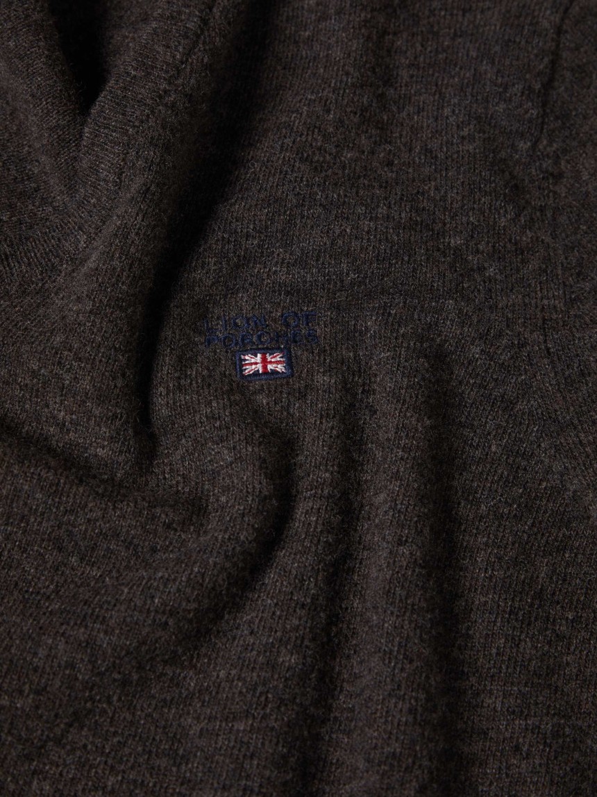 Pullover em mistura de l�