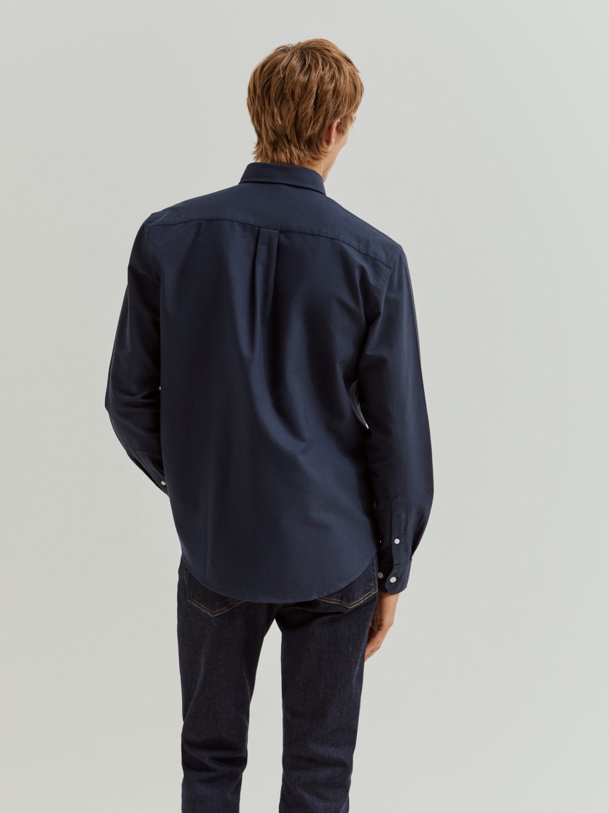 Camisa oxford regular fit