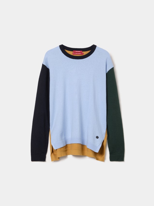 Camisola de algodão e caxemira