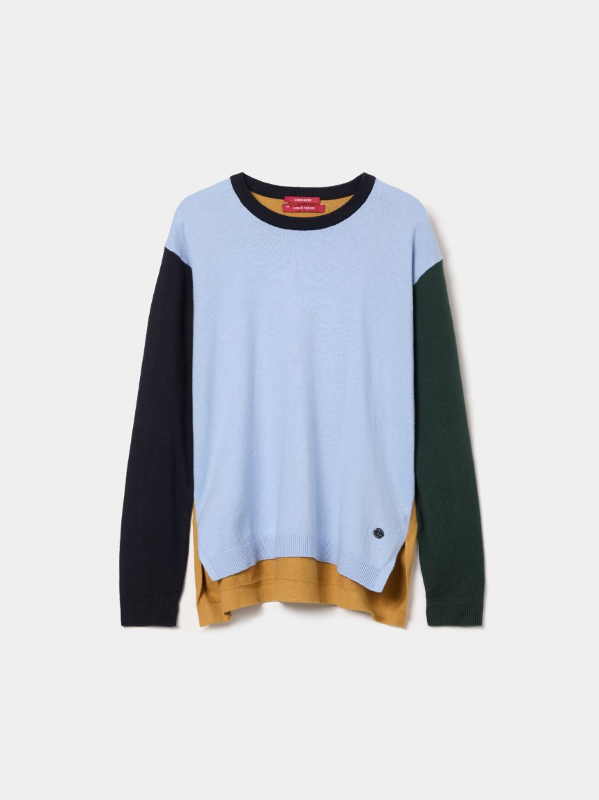 Camisola de algod�o e caxemira