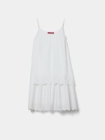 Vestido branco de bordado ingl�s