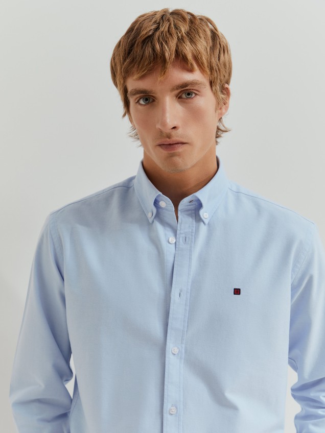 Camisa oxford regular fit