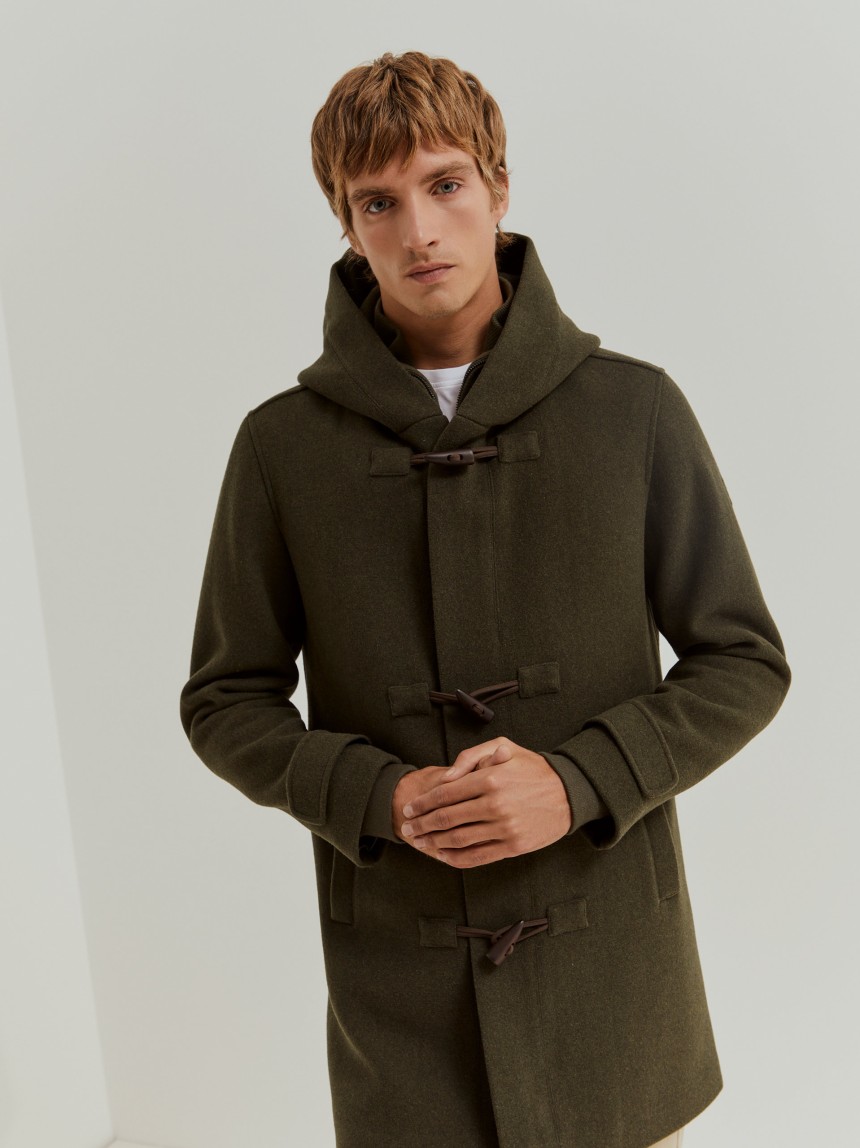 Hooded Overcoat