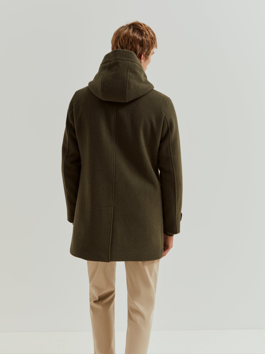 Hooded Overcoat
