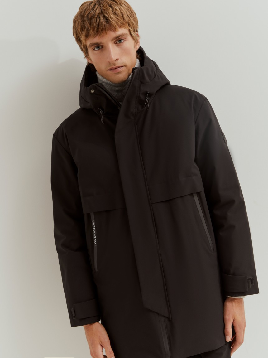 Padded parka