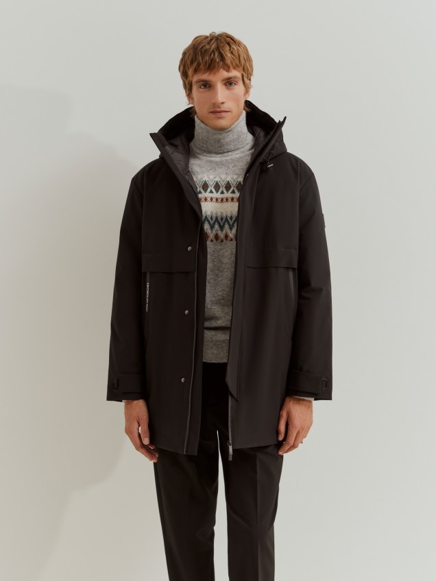 Padded parka