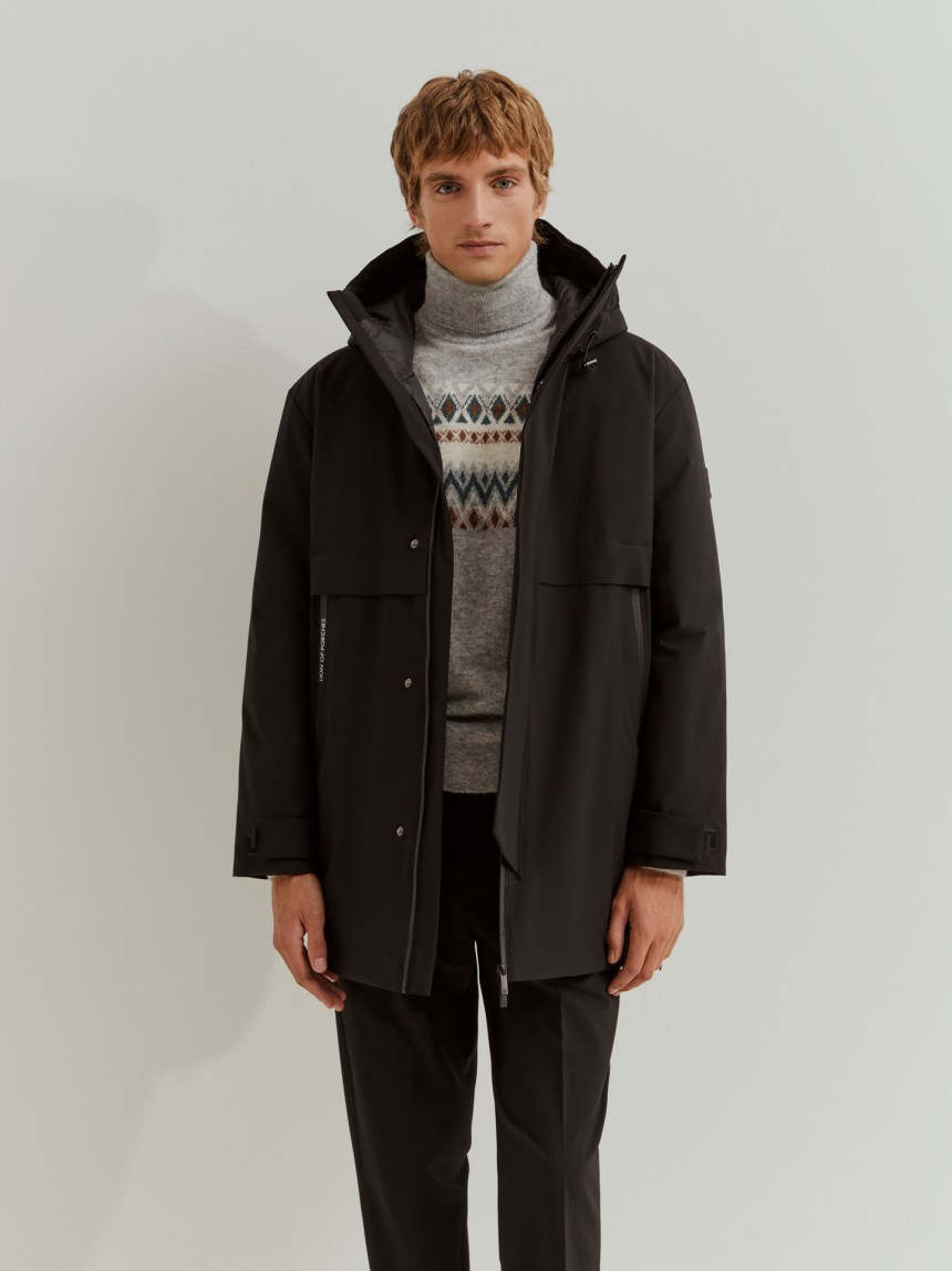 Padded parka