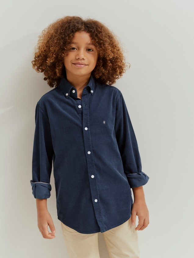 Camisa de bombazine
