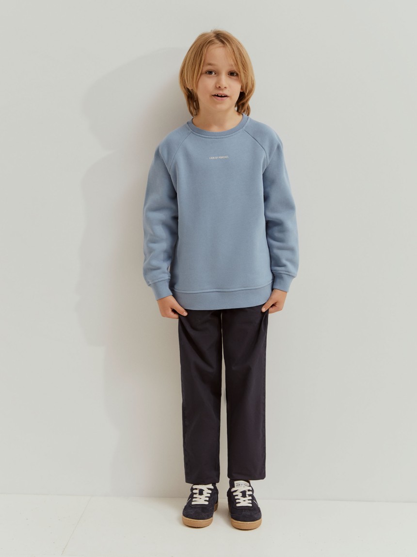 Sweater decote redondo
