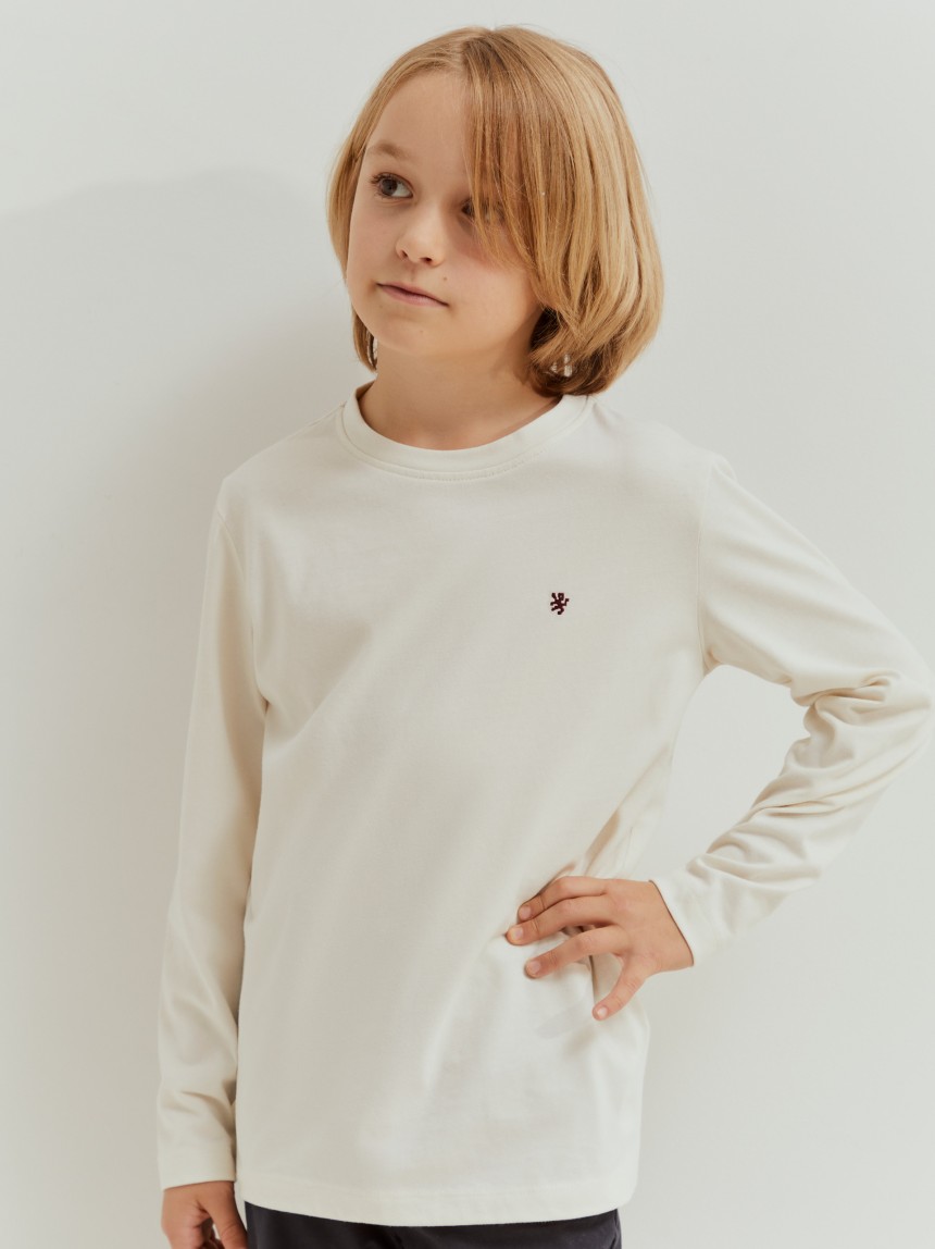 Camisola B�sica de algod�o