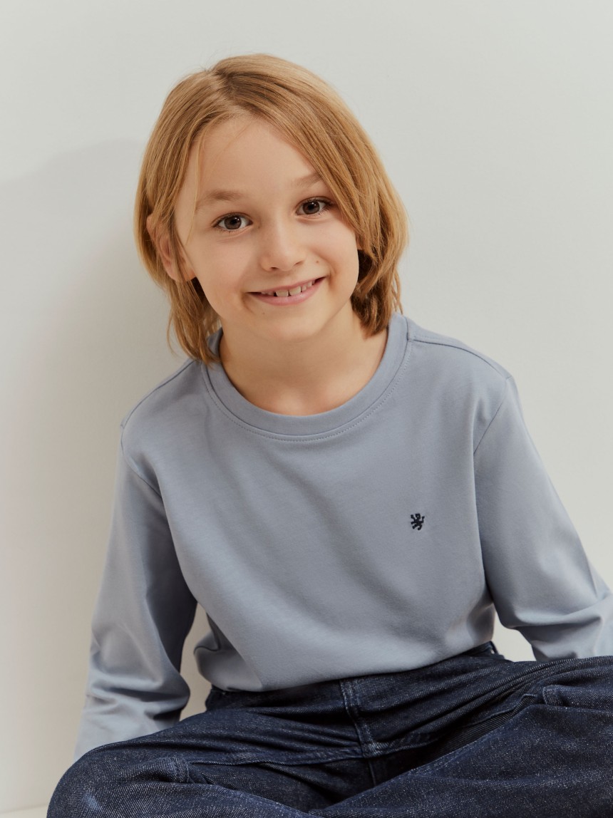 Camisola B�sica de algod�o
