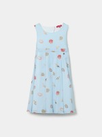 Vestido em Voile Estampado