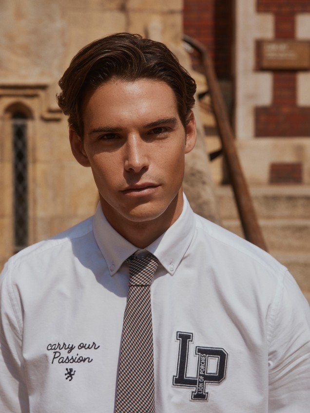 Camisa oxford de corte regular Camisa oxford de corte regular