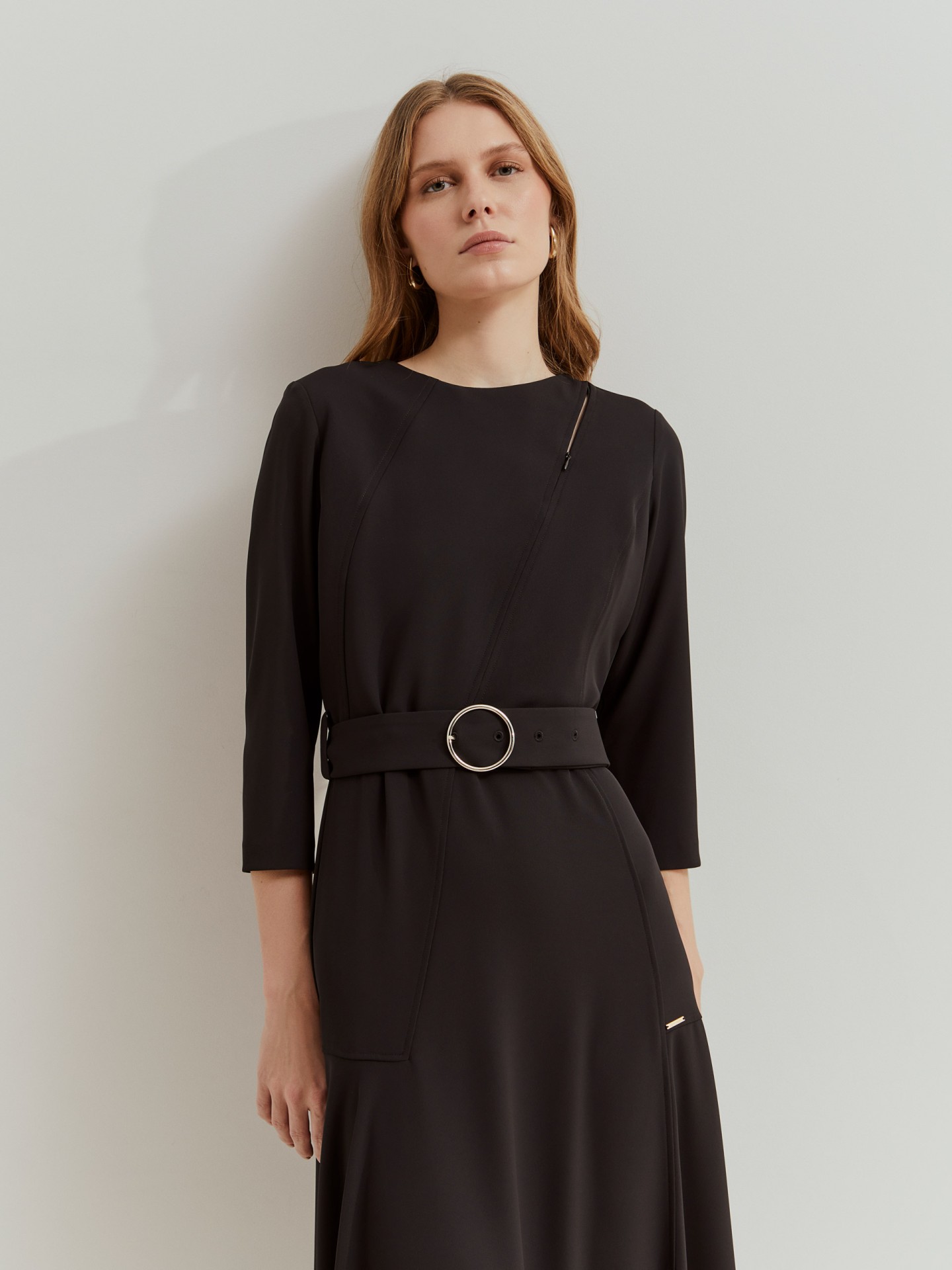 Long knit dress