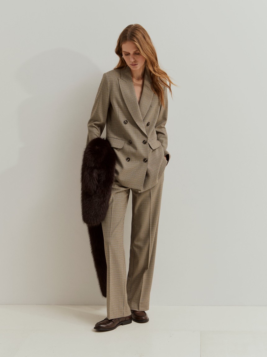 Blazer with oversleeve