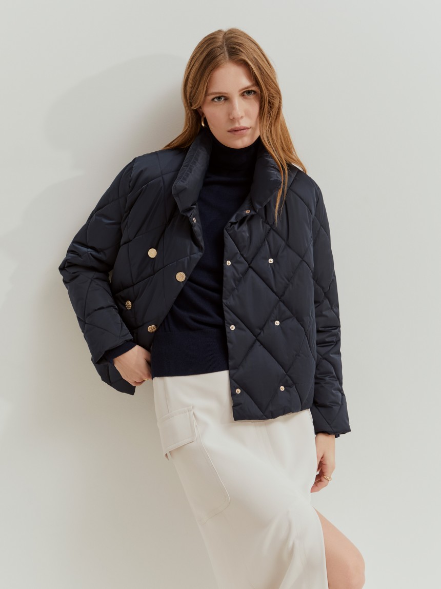Blus�o acolchoado
