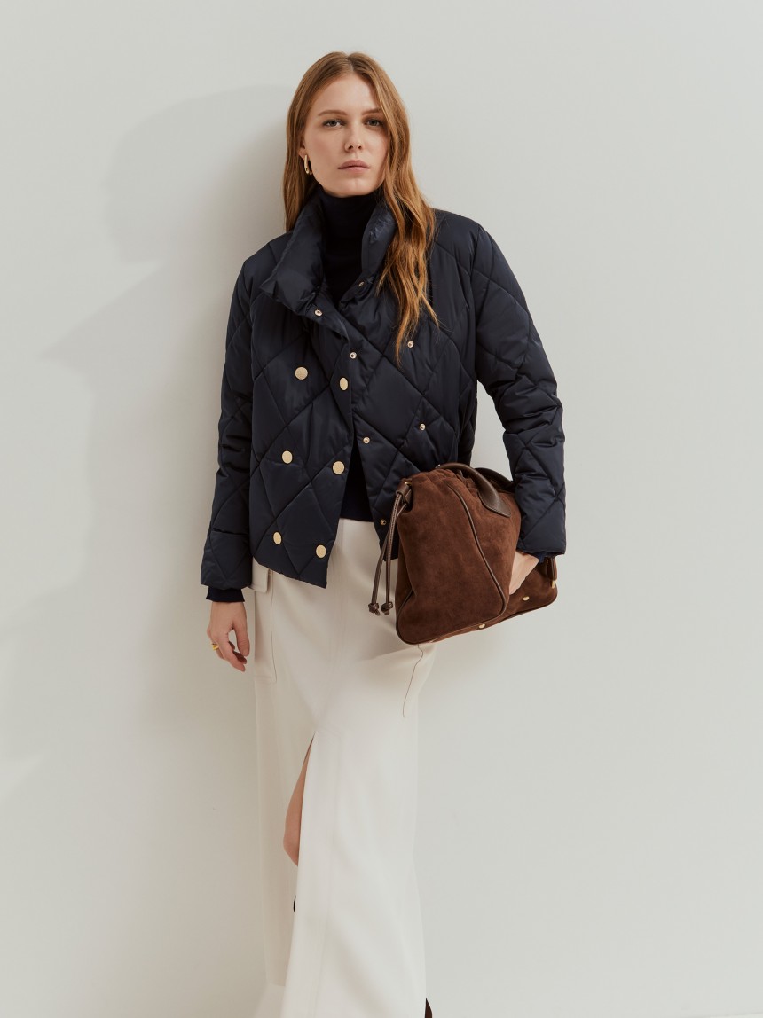 Blus�o acolchoado