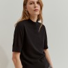 Camisola de lã manga curta Camisola de lã