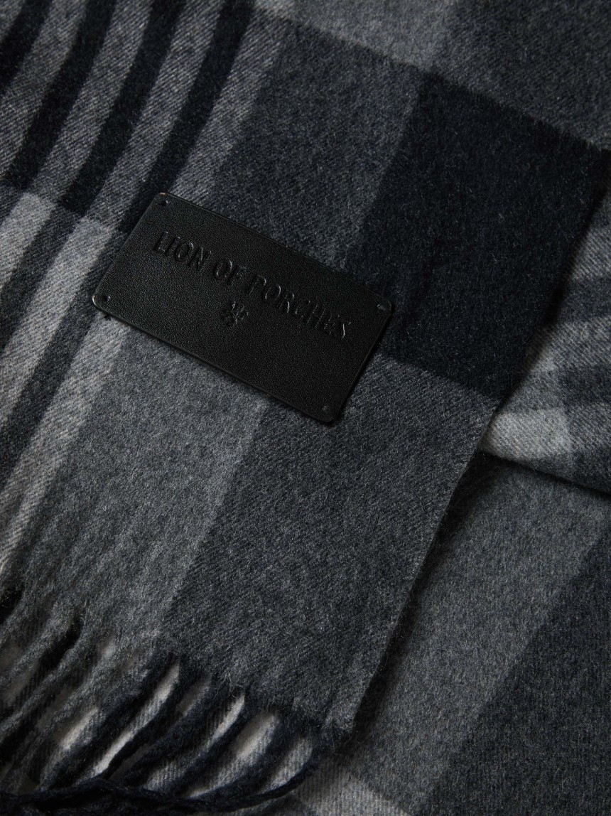 Cachecol em tartan