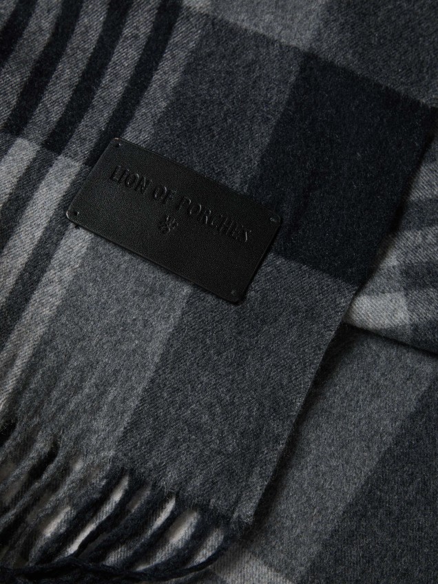 Cachecol em tartan