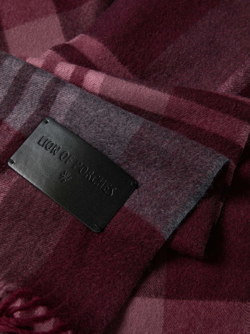 Cachecol em tartan