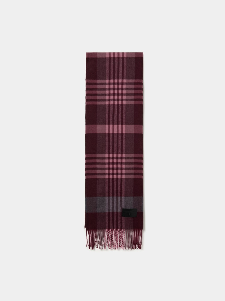 Cachecol em tartan