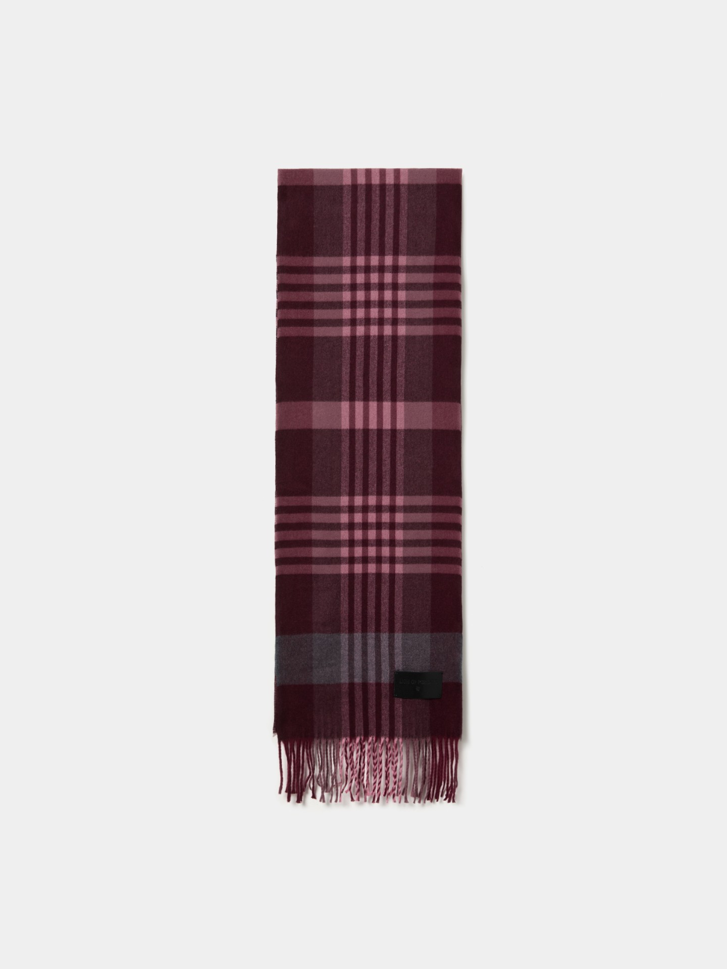 Cachecol em tartan