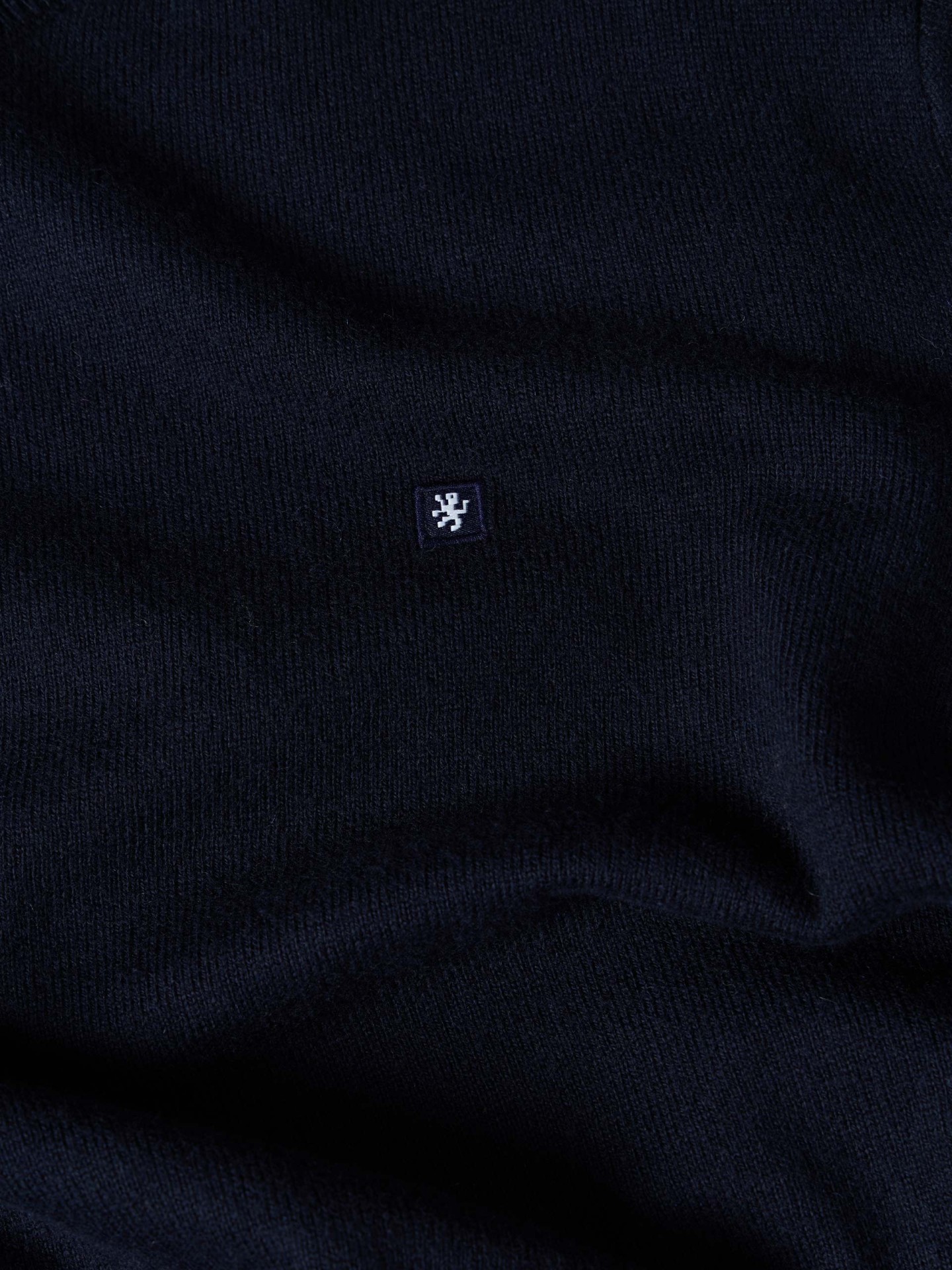 Camisola básica em algodão e caxemira