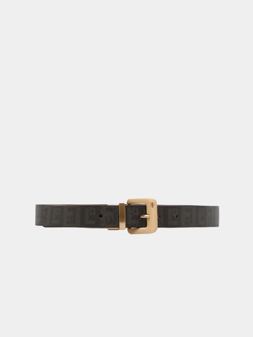 Leather belt