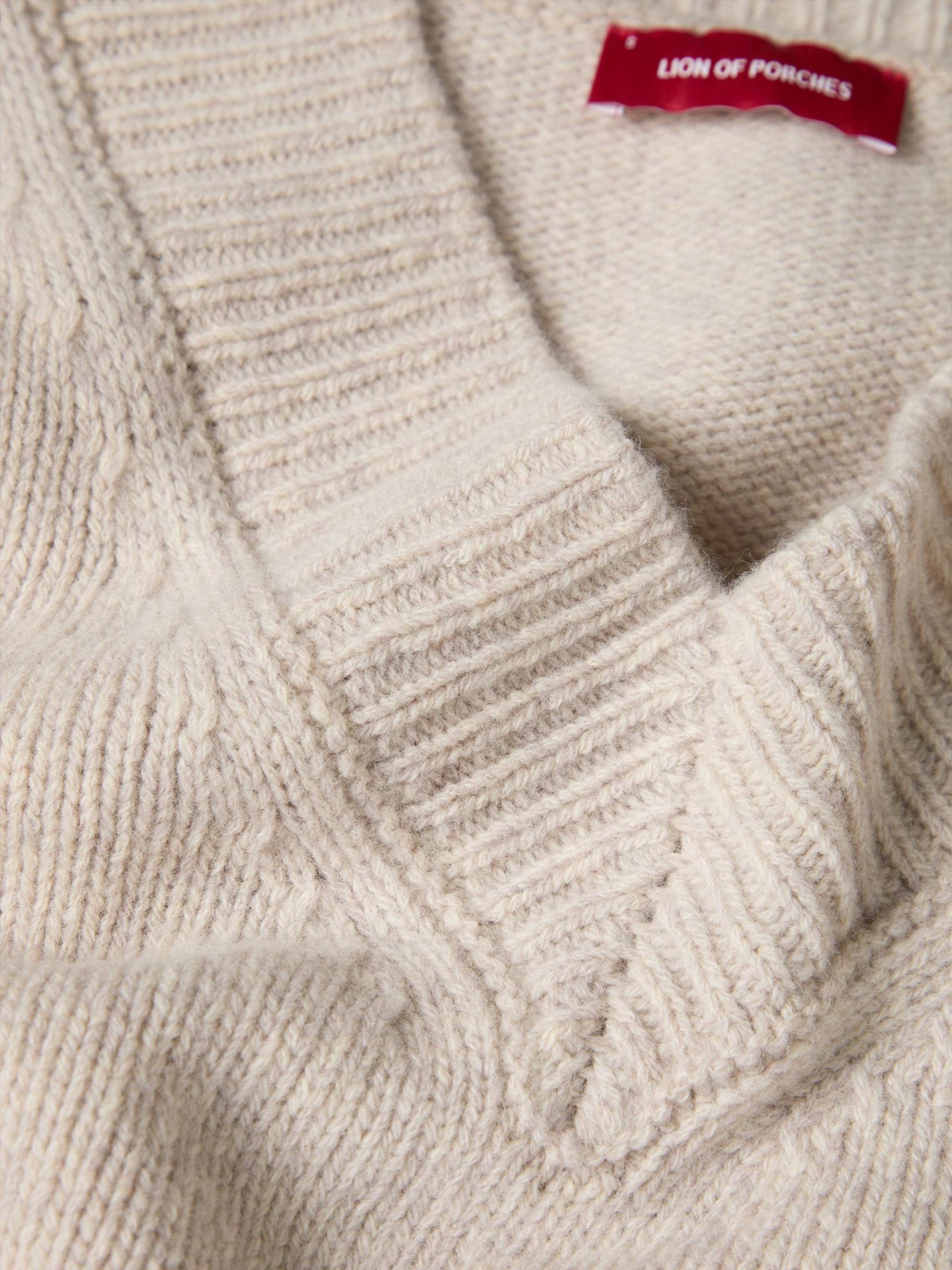 Camisola de lã merino
