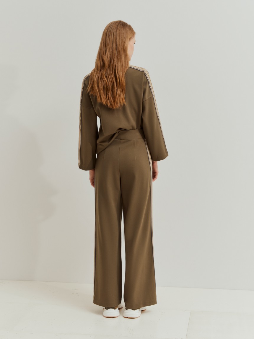 Knit trousers