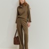 Knit trousers