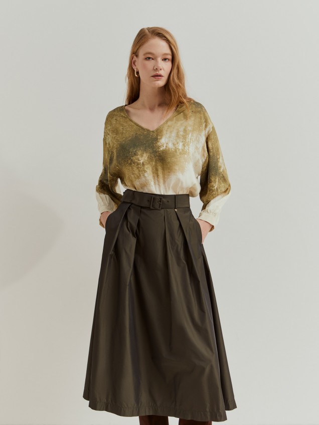 Printed blouse