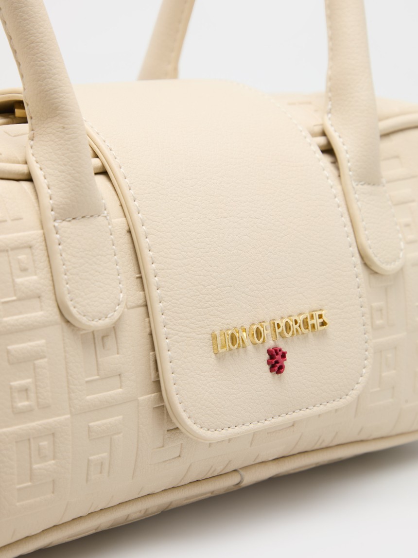 Monogrammed baguette bag