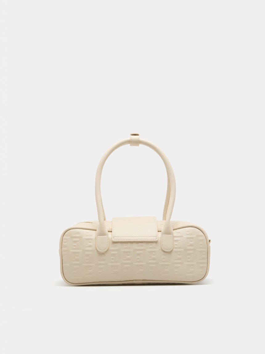 Monogrammed baguette bag