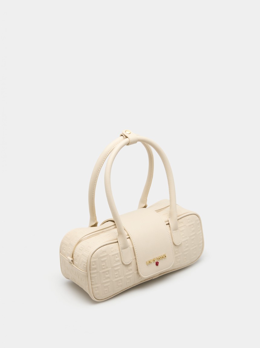 Monogrammed baguette bag