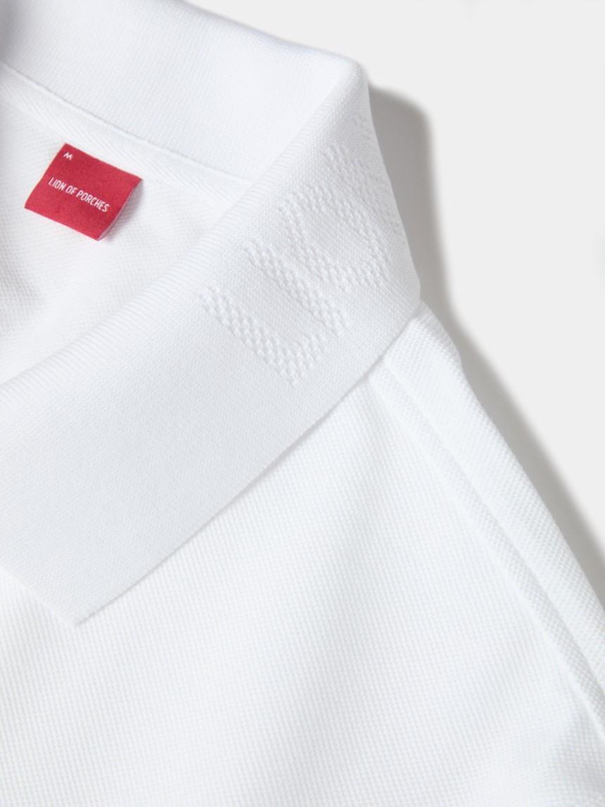 Cotton piqu� polo shirt