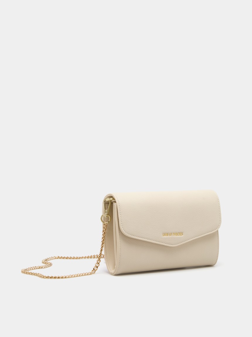 Clutch with removable strap