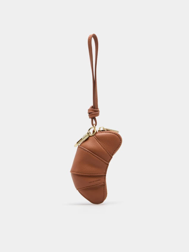 Charm porta-moedas croissant