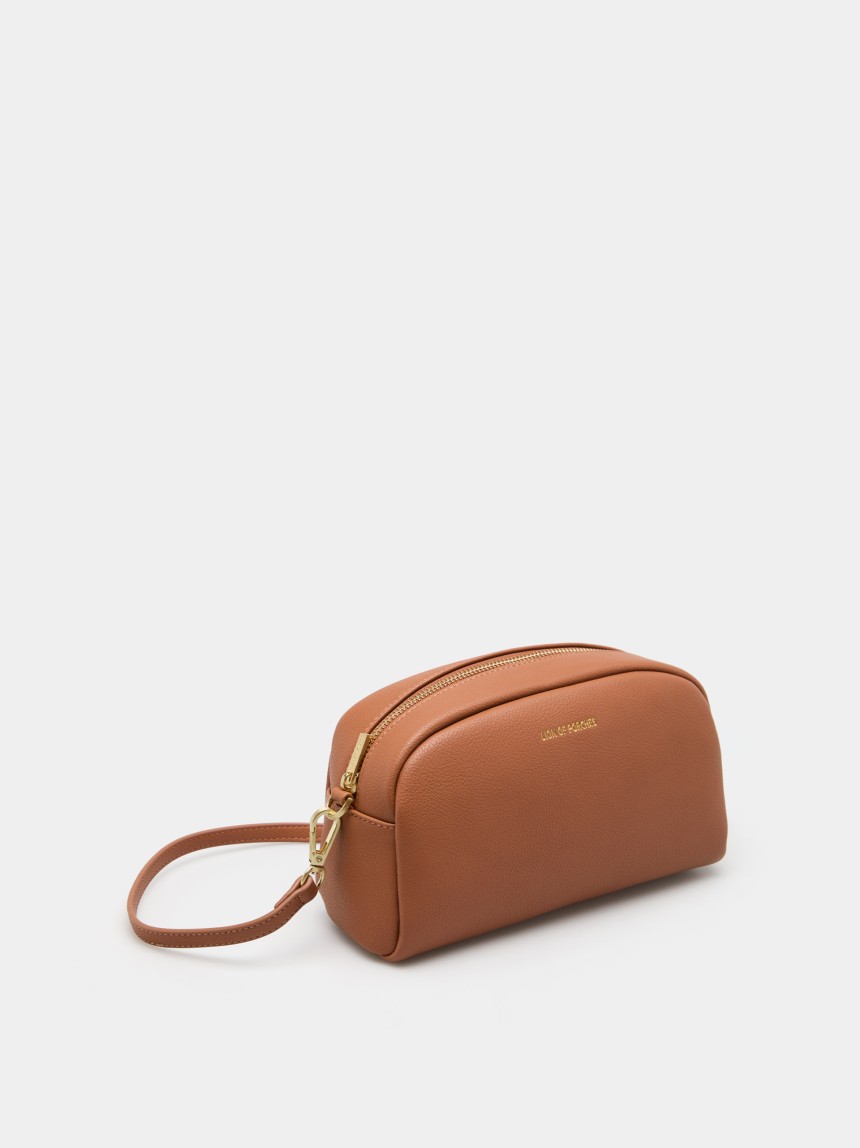 Crossbody toiletry bag