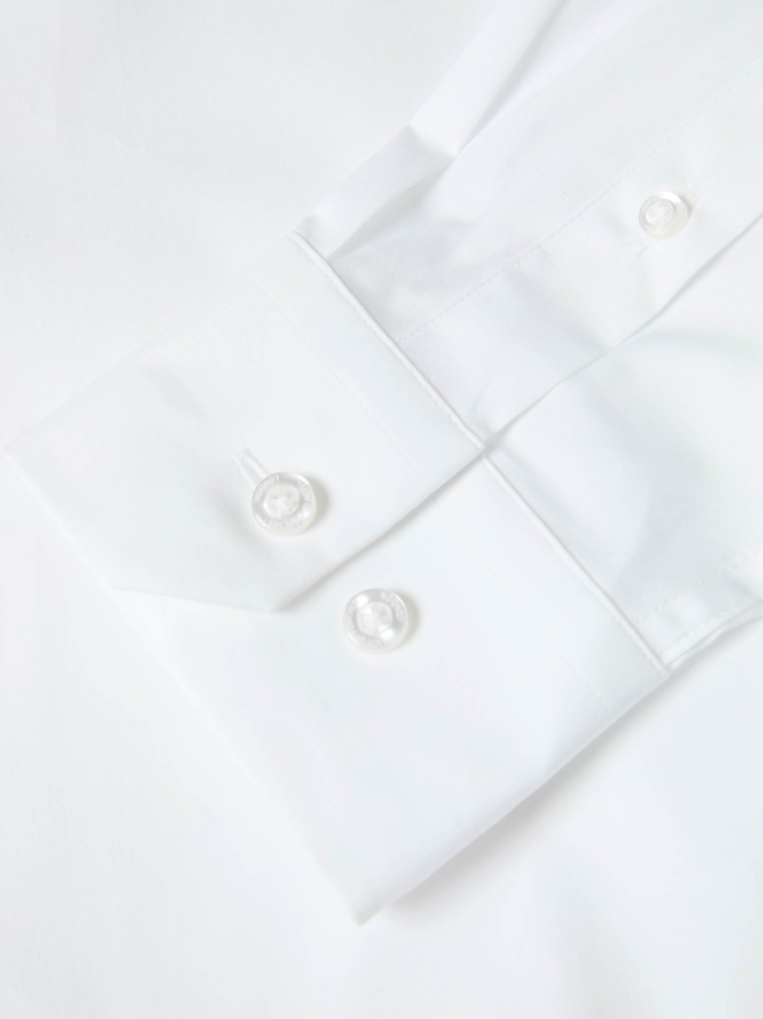 Camisa slim fit em algod�o