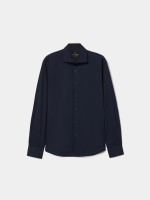 Slim-fit cotton shirt