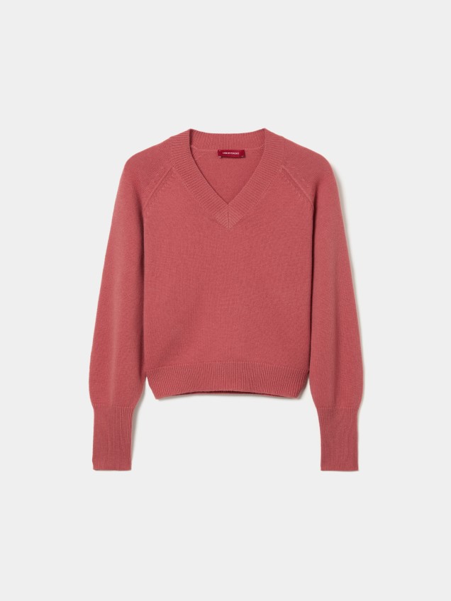 Wool knitted jumper