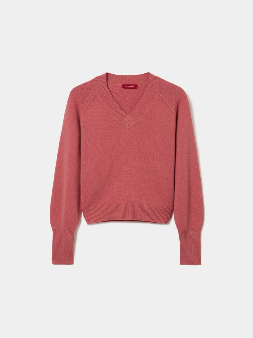 Wool knitted jumper